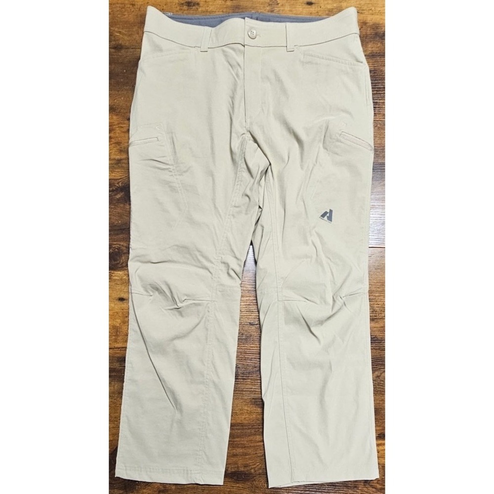 Eddie Bauer‎ Pants Men's 35x30 First Ascent Performance Outdoor Beige Ex Cond